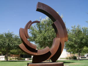 quarter ring sculpture