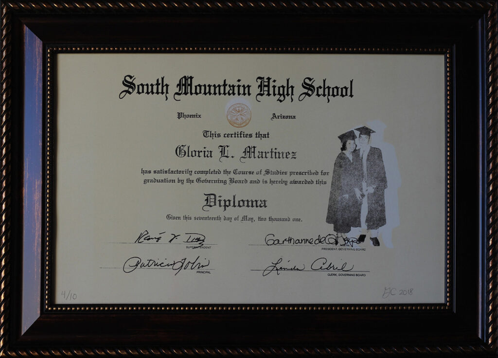 An image of HS Diploma by Gloria Martinez-Granados